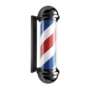 Polo Barbero Negro Tricolor – F