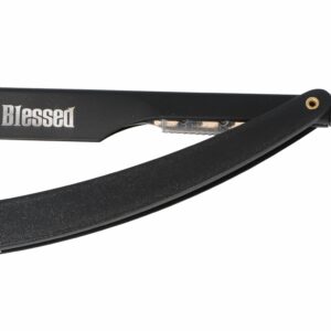 Navaja De Carril Mango Plastico Negro - BLESSED