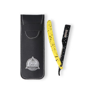 Navaja Afeitar Neon Negro+Amarillo - BLESSED