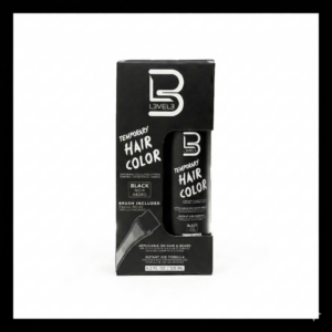 Tinte Temporal Instantaneo Color Negro Cabello Y Barba 125 Ml - L3VEL3