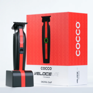 Máquina Trimmer Veloce Lite Negra/Roja – COCCO