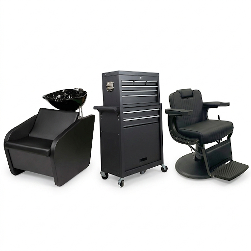 mobiliario de barberia y peluqueria